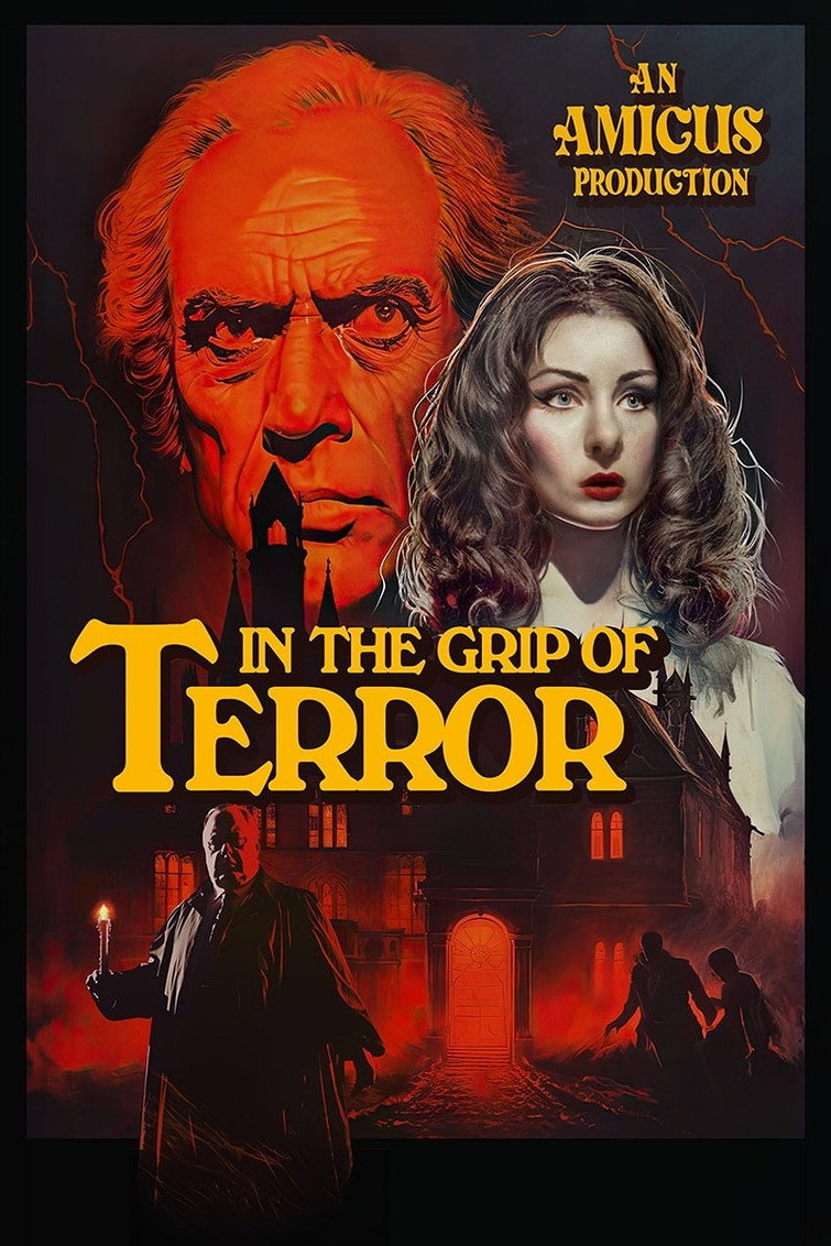 In the Grip of Terror movie poster print