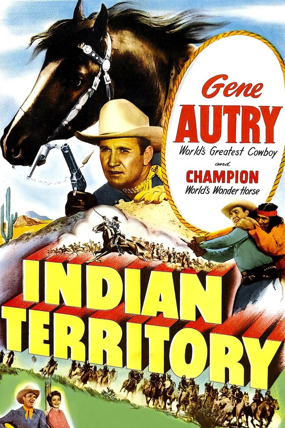 Indian Territory movie poster print