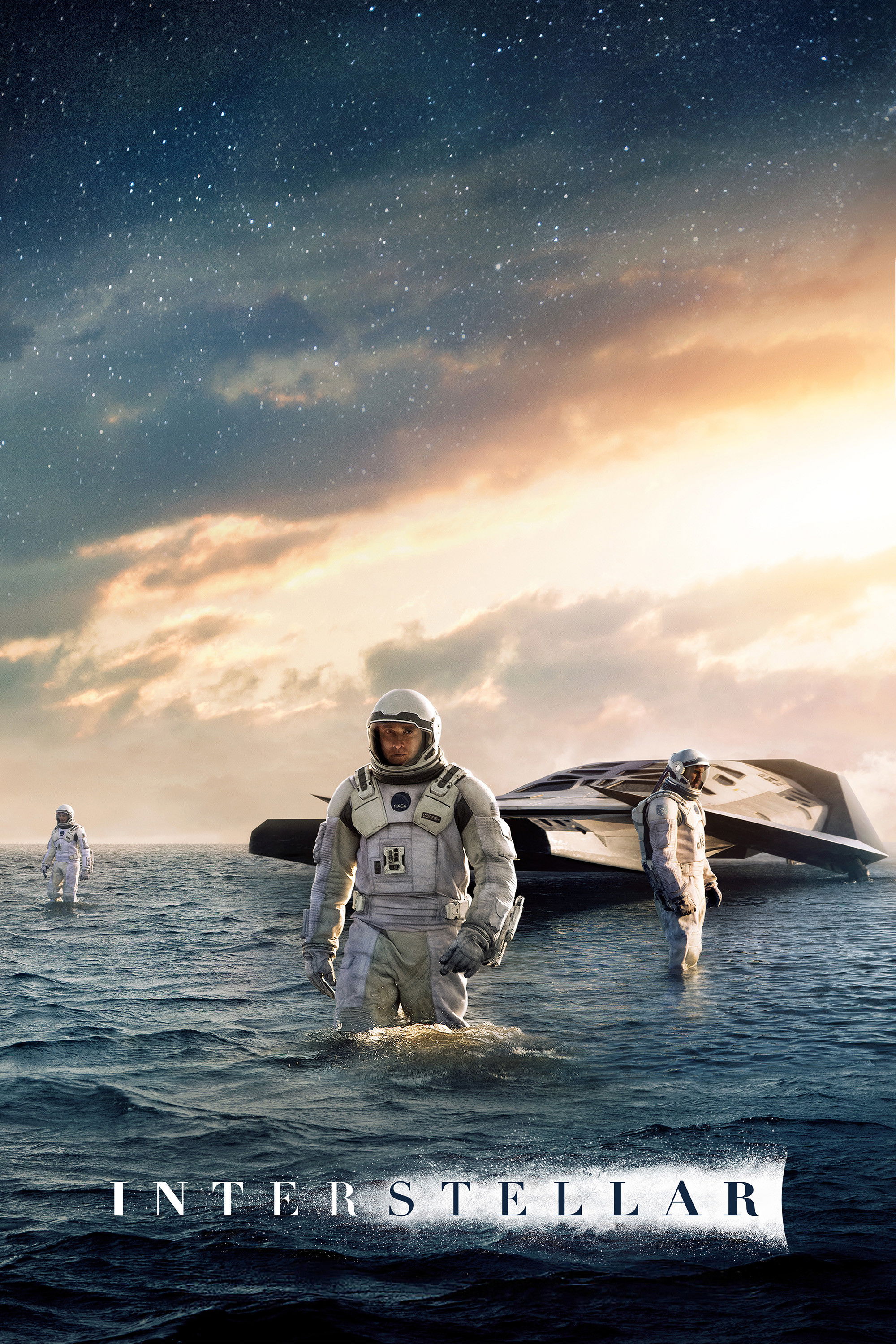 Interstellar movie poster print