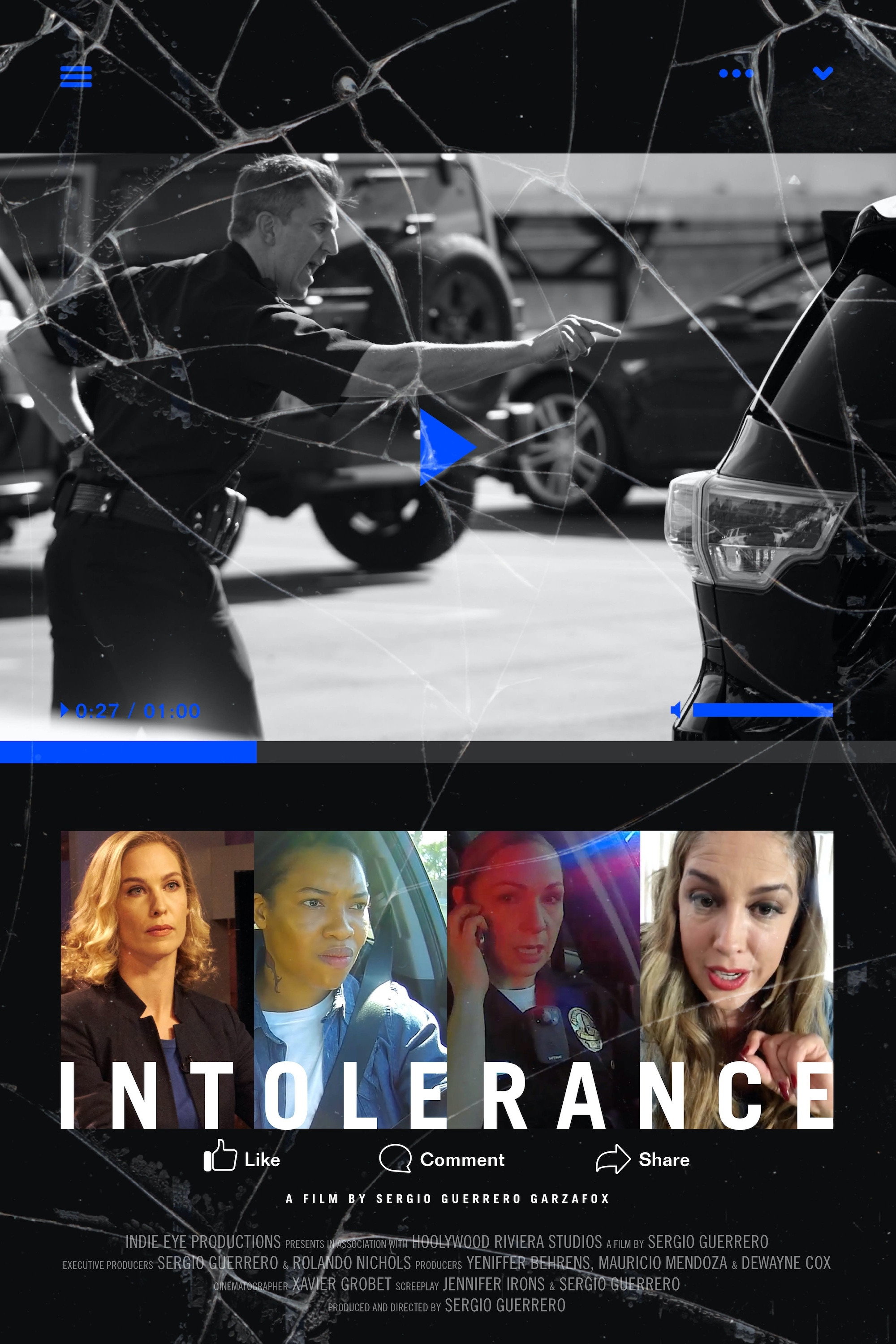 Intolerance: No More movie poster print
