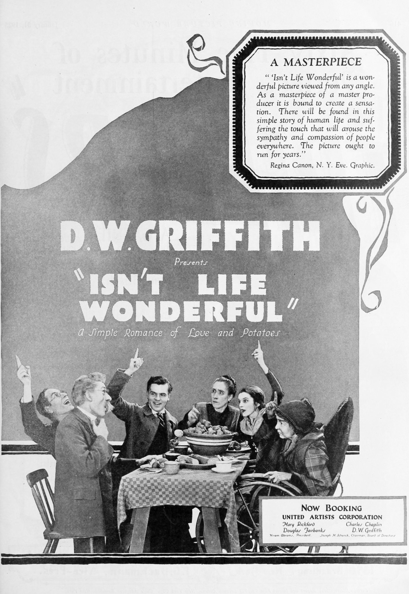 Isn't Life Wonderful movie poster print