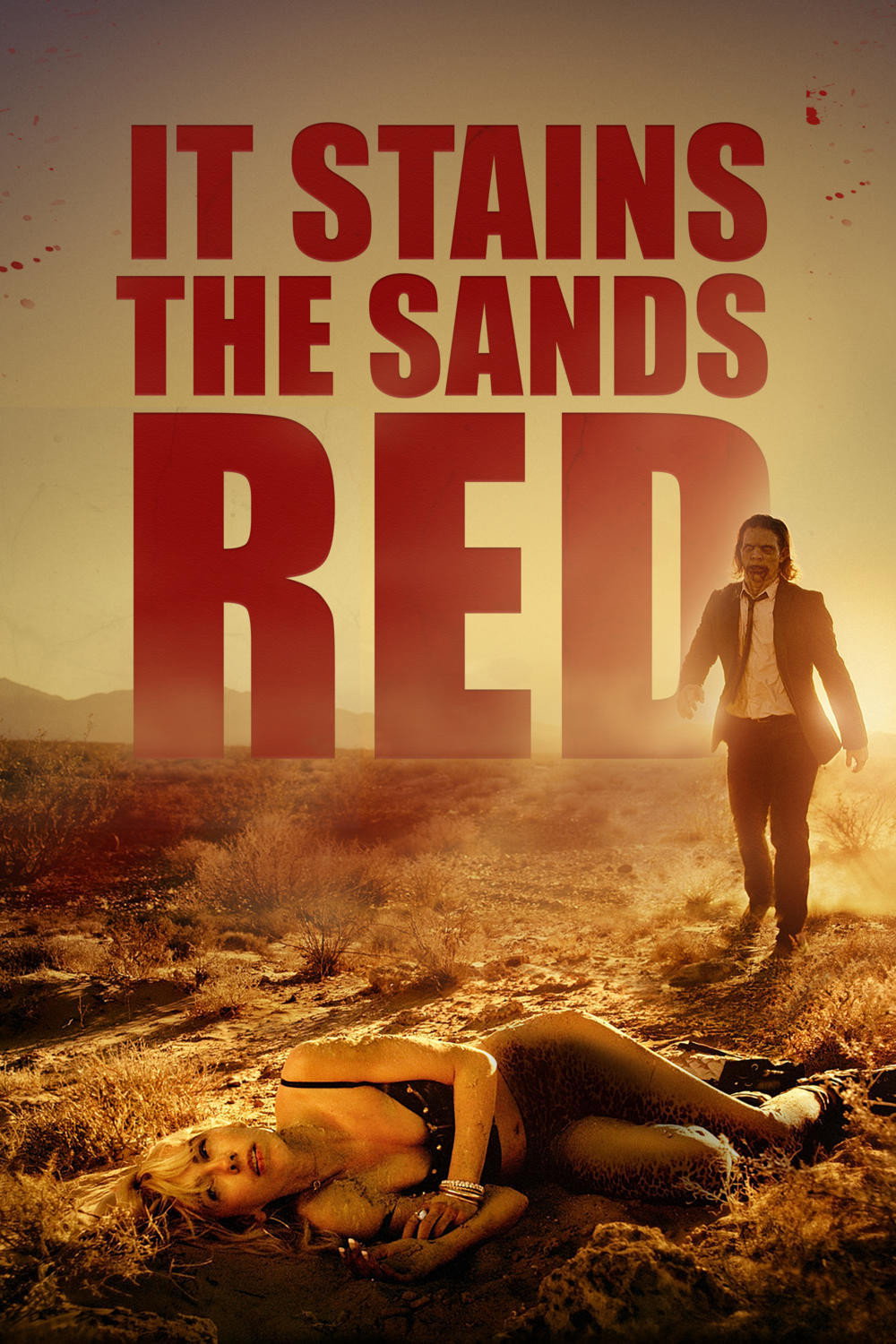 It Stains the Sands Red movie poster print