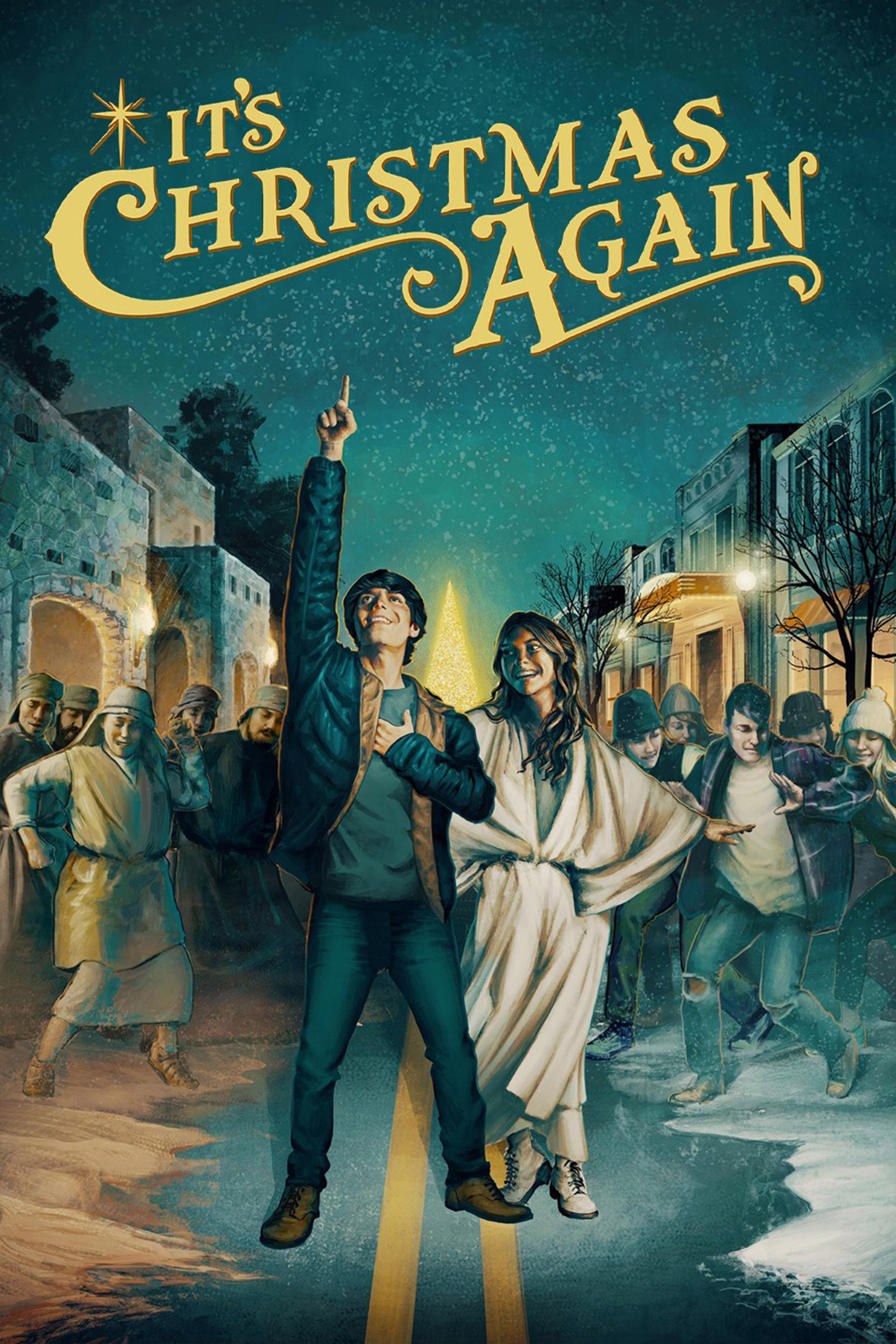 It's Christmas Again movie poster print