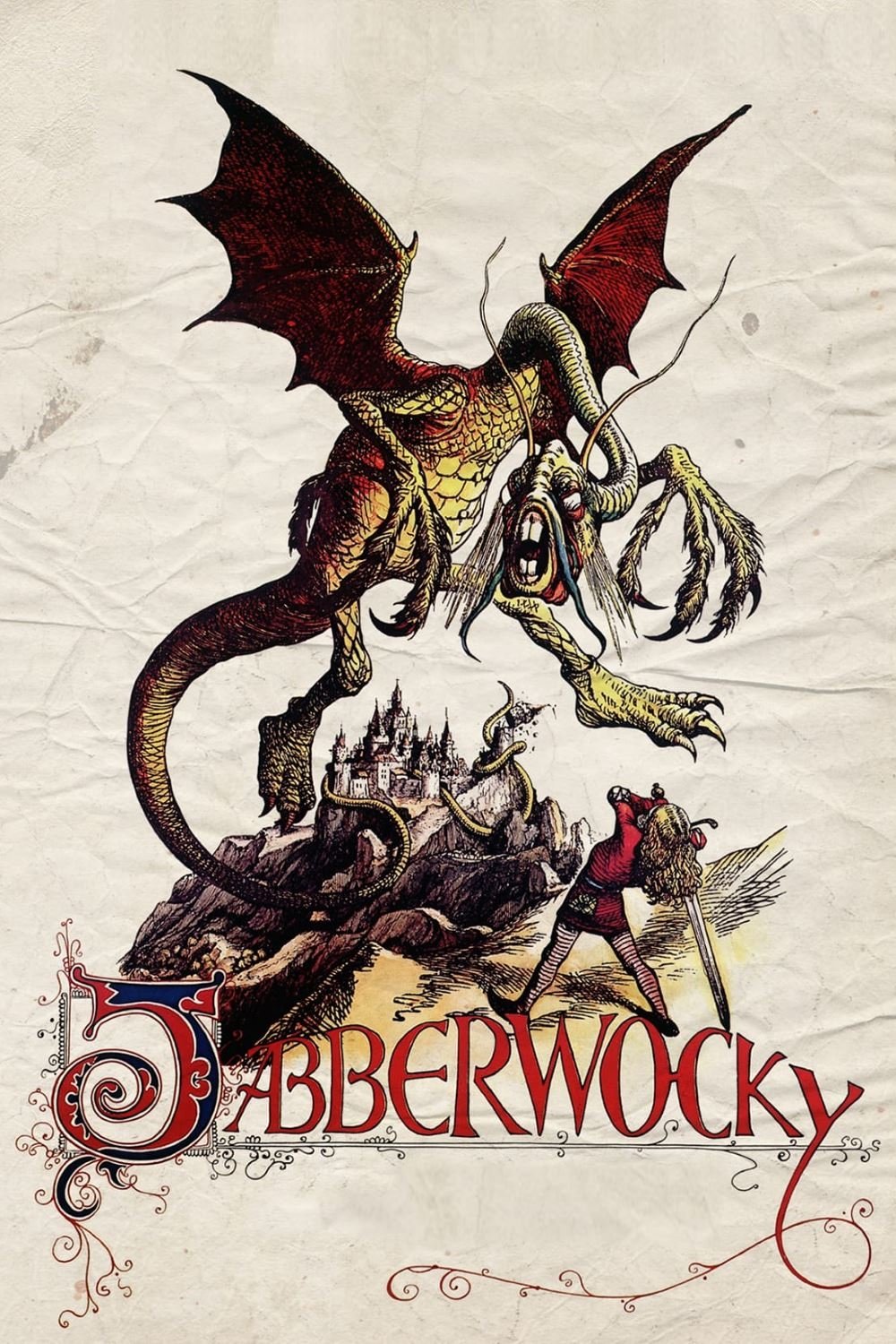 Jabberwocky movie poster print
