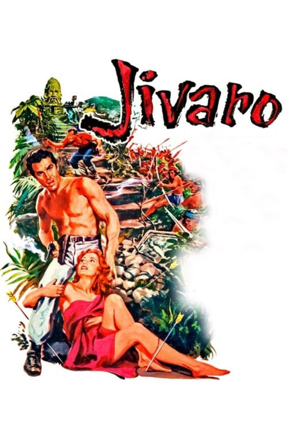 Jivaro movie poster print