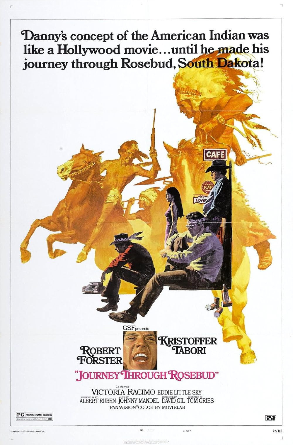 Journey Through Rosebud movie poster print