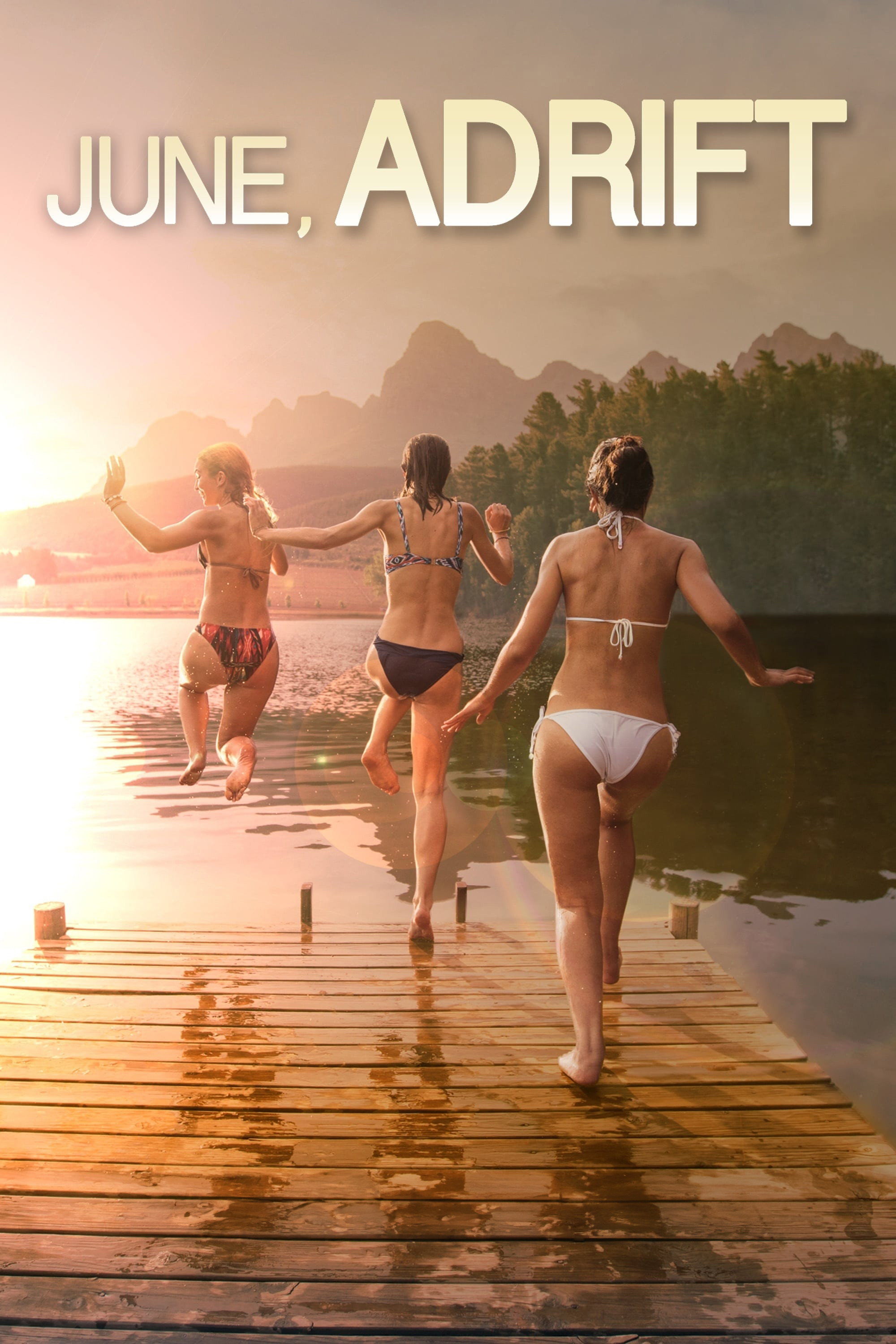 June, Adrift movie poster print