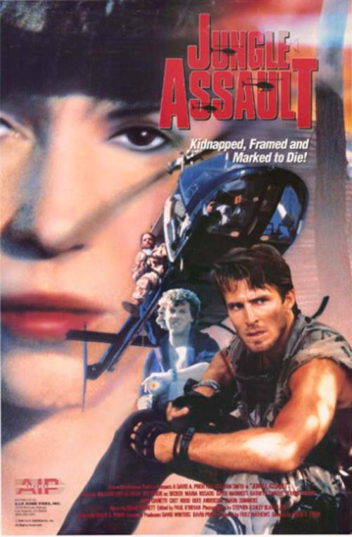 Jungle Assault movie poster print