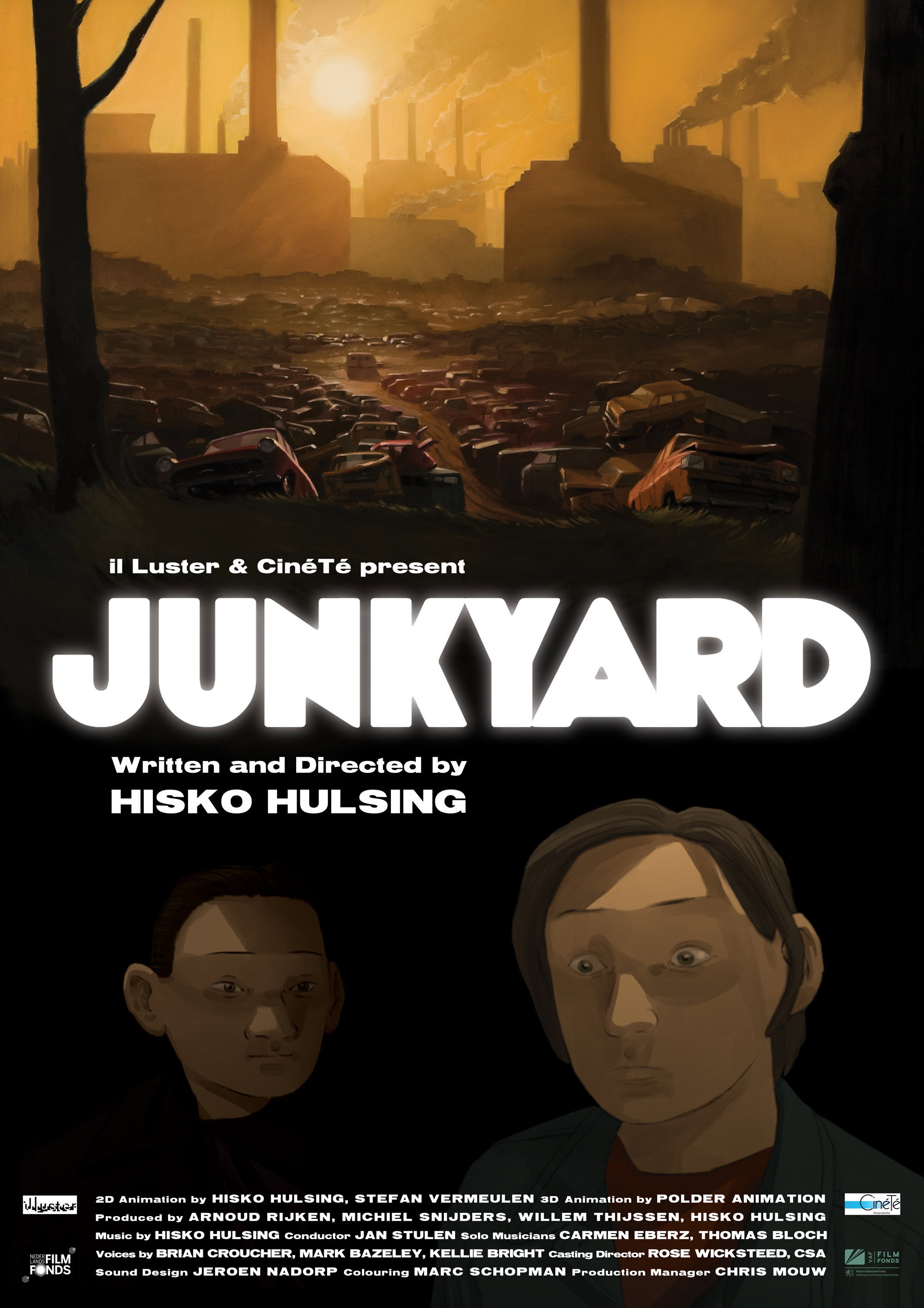 Junkyard movie poster print