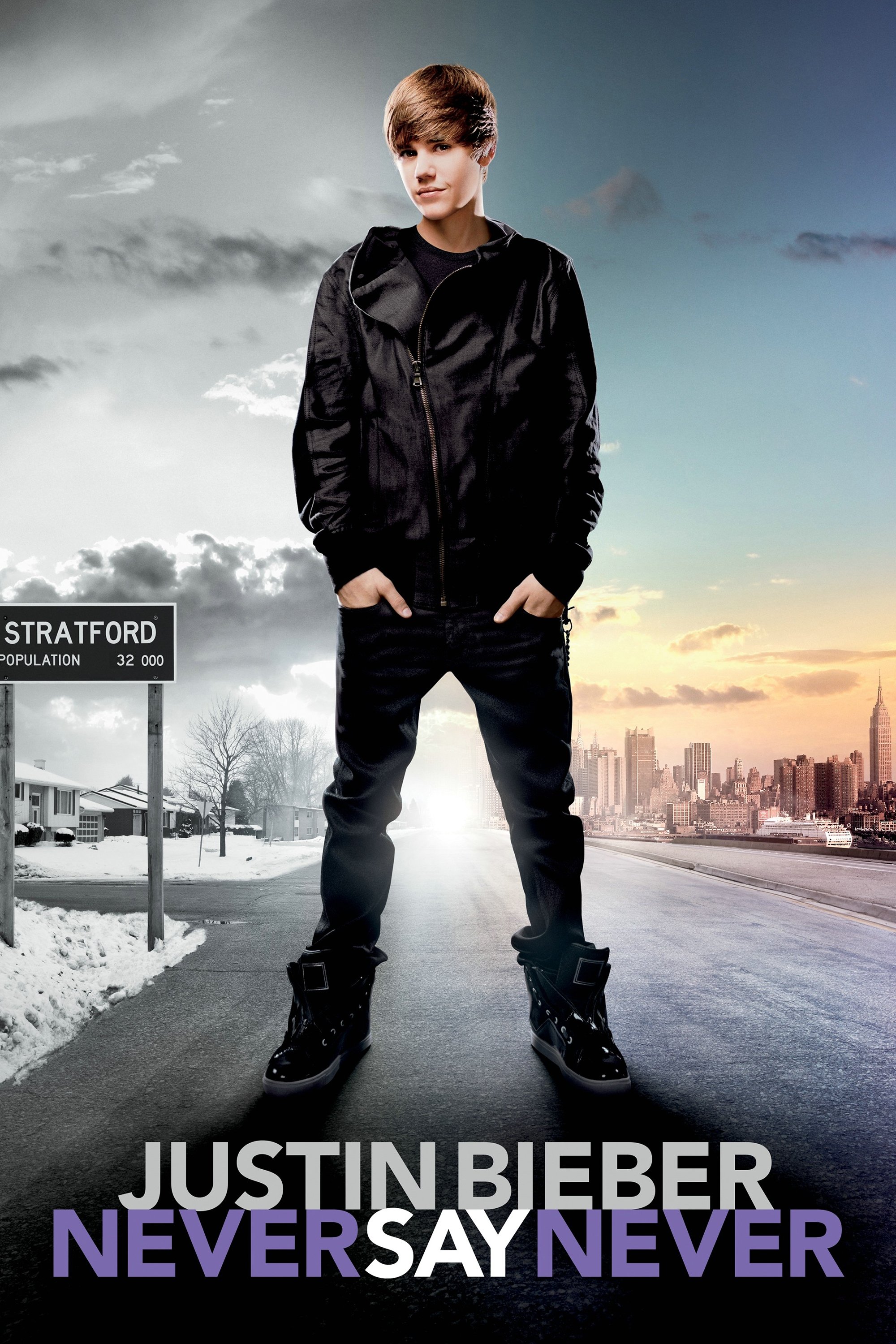Justin Bieber: Never Say Never movie poster print