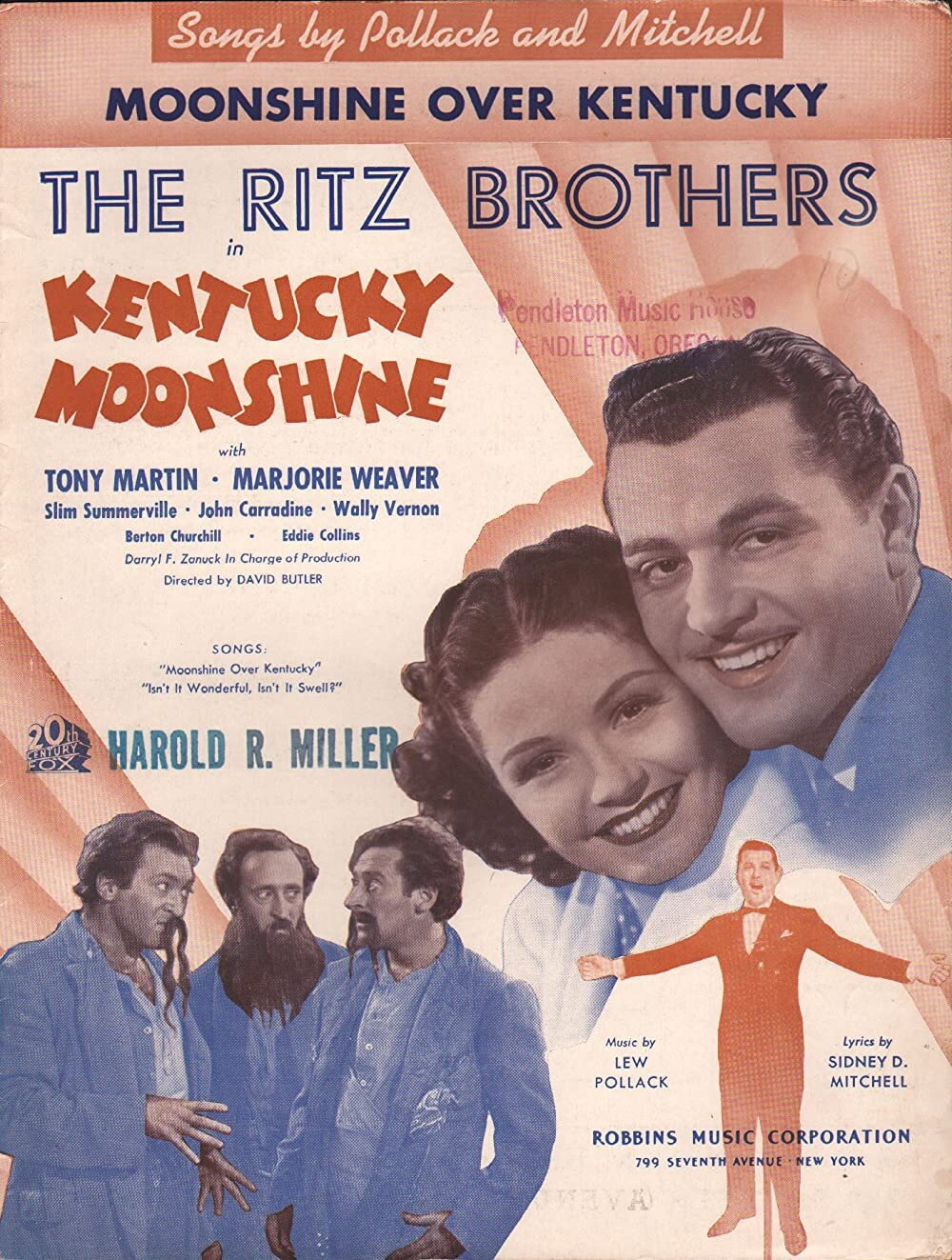 Kentucky Moonshine movie poster print