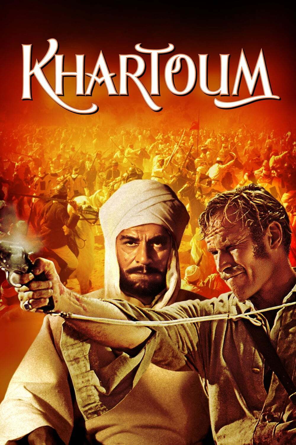 Khartoum movie poster print