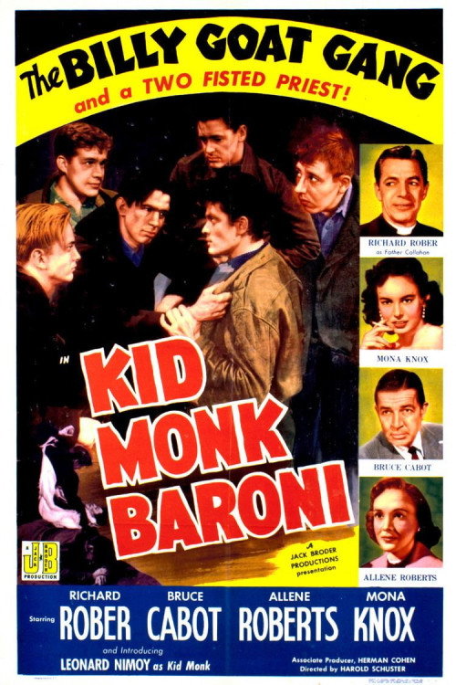 Kid Monk Baroni movie poster print