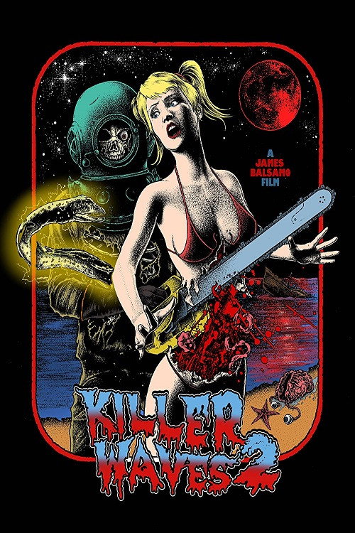 Killer Waves 2 movie poster print