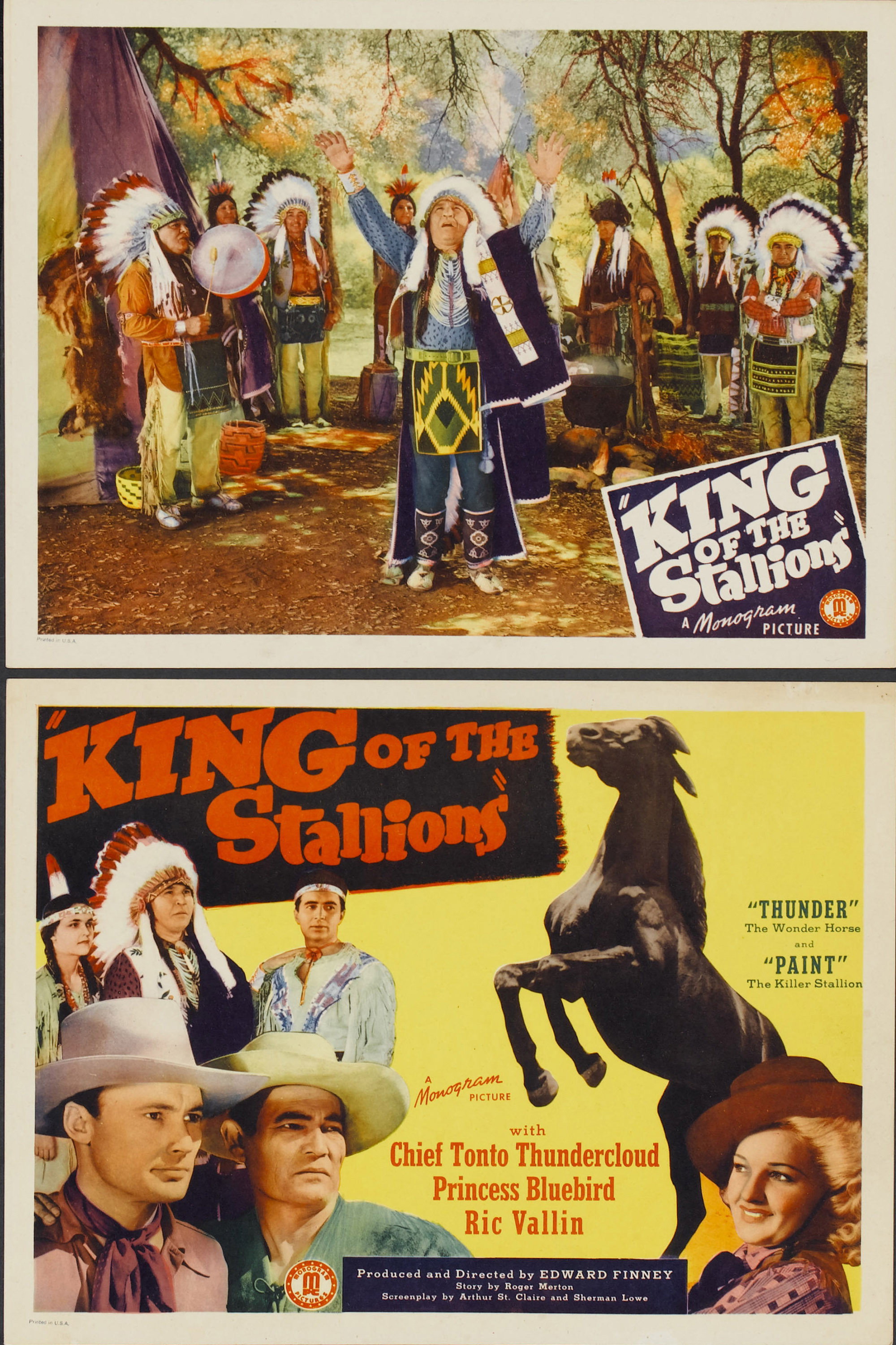 King of the Stallions movie poster print