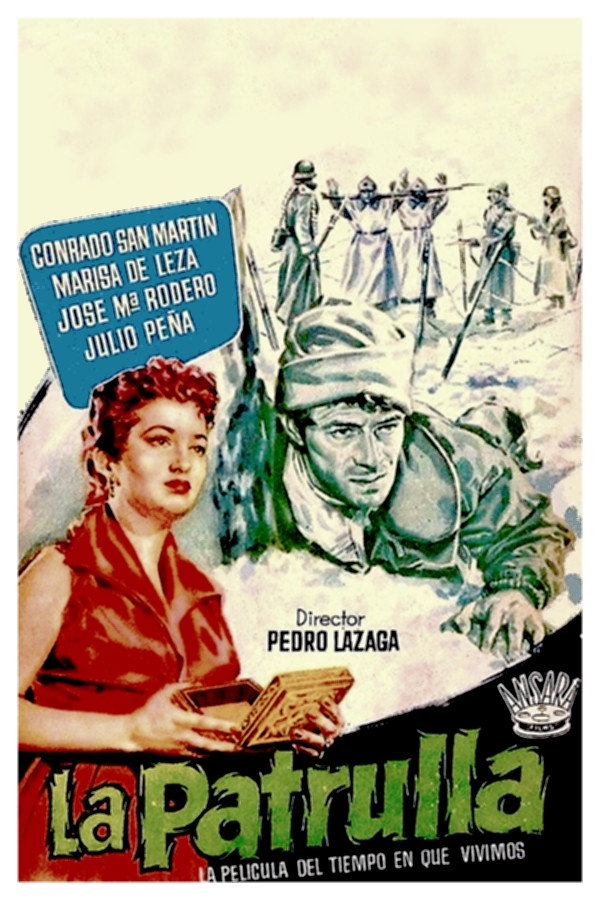 La patrulla movie poster print