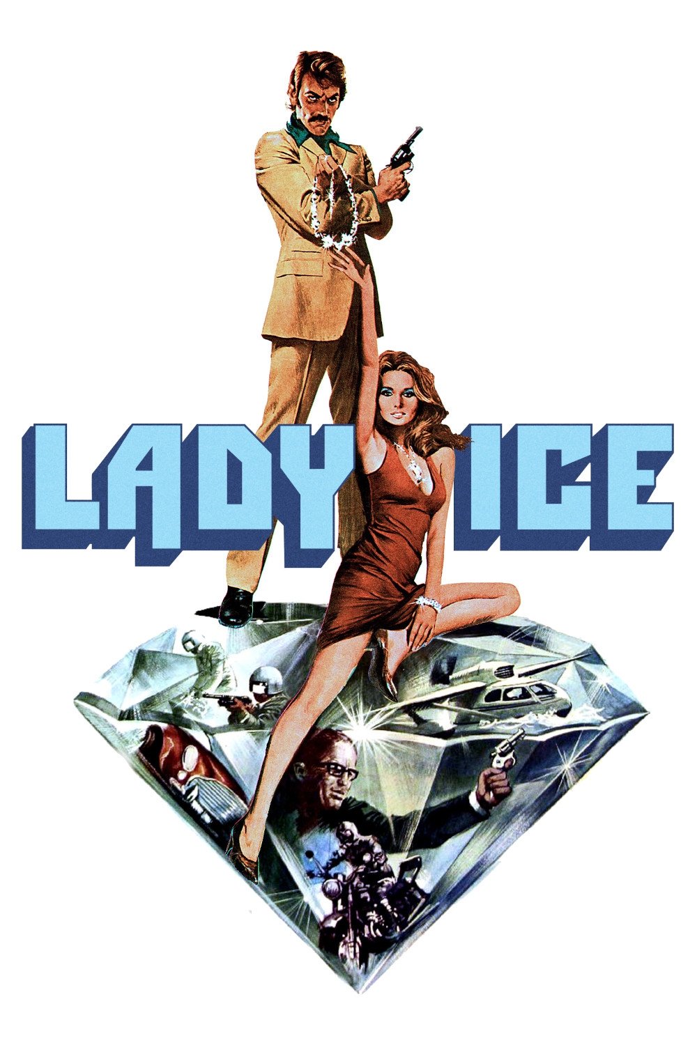 Lady Ice movie poster print