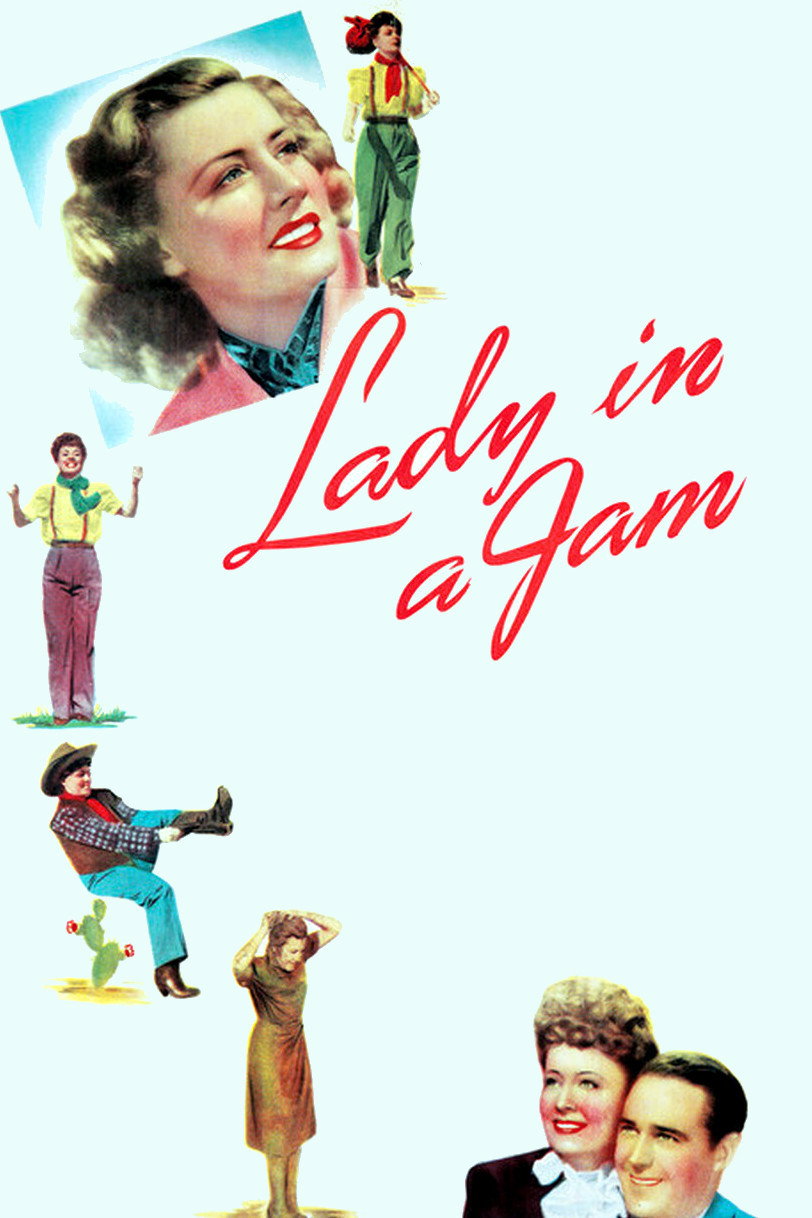 Lady in a Jam movie poster print