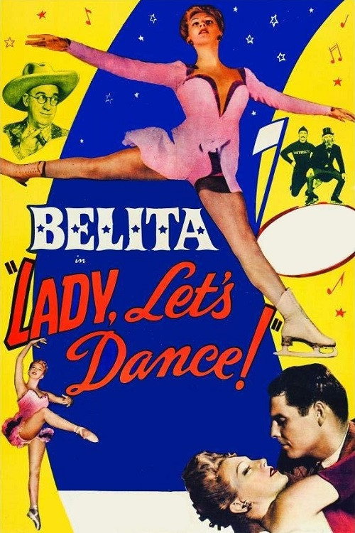 Lady, Let's Dance movie poster print