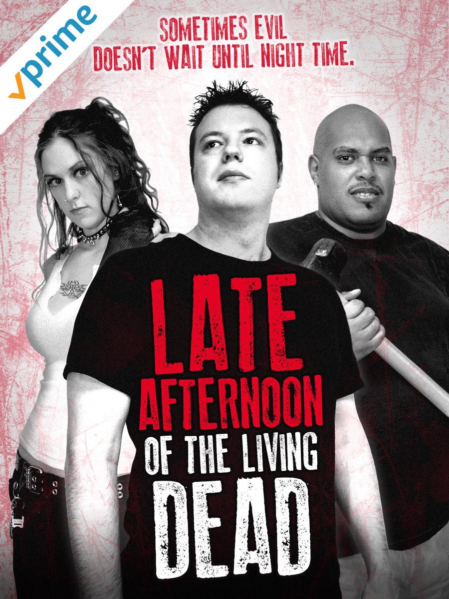 Late Afternoon of the Living Dead movie poster print