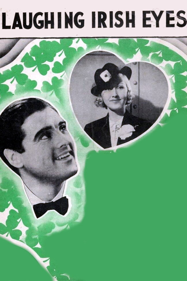 Laughing Irish Eyes movie poster print