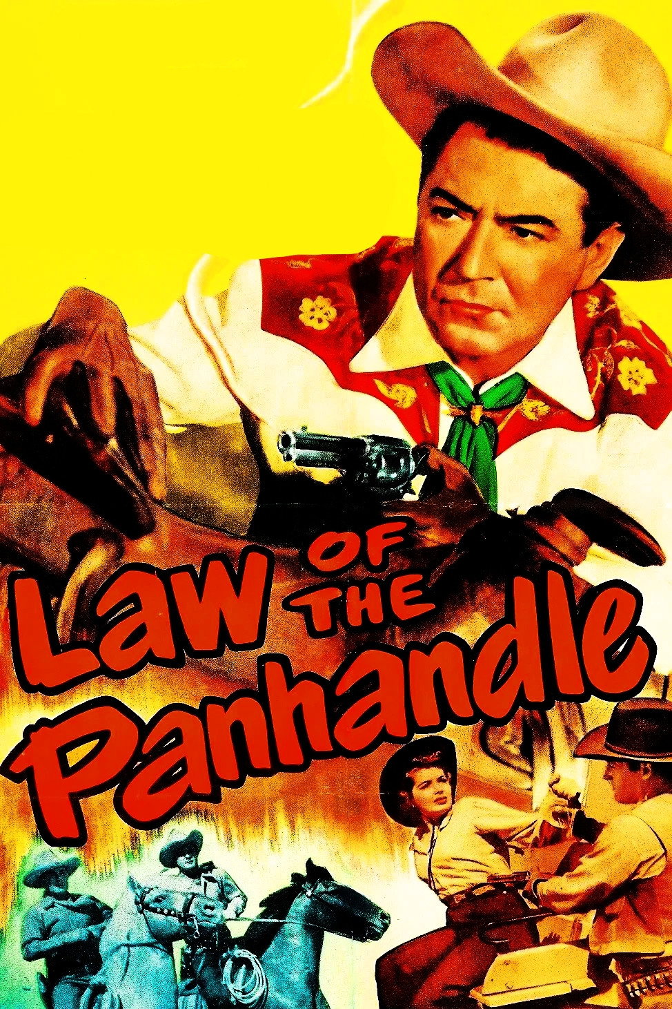 Law of the Panhandle movie poster print