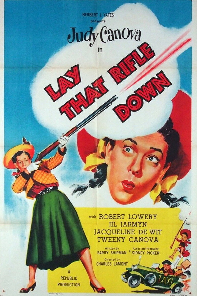Lay That Rifle Down movie poster print