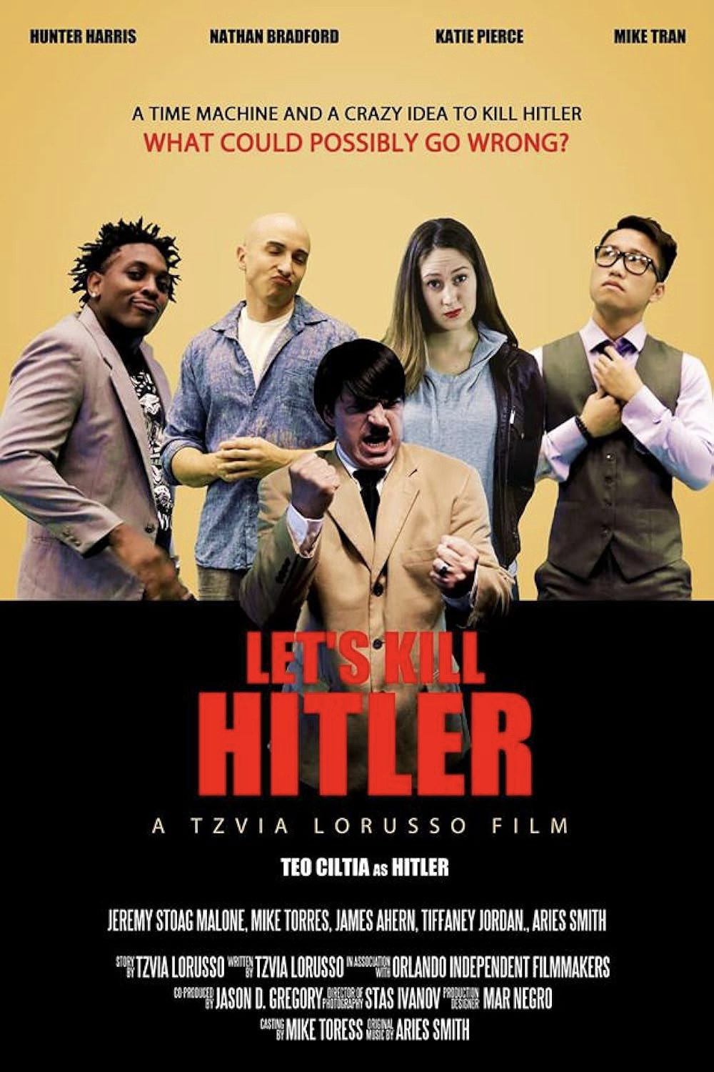 Let's Kill Hitler movie poster print
