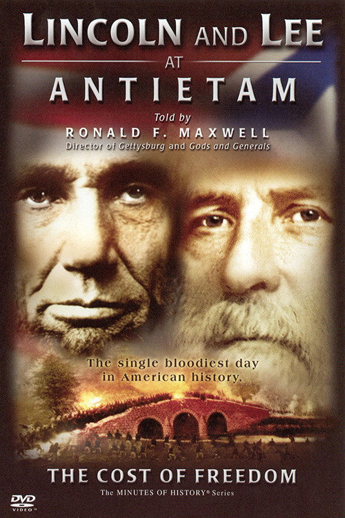Lincoln and Lee at Antietam: The Cost of Freedom movie poster print