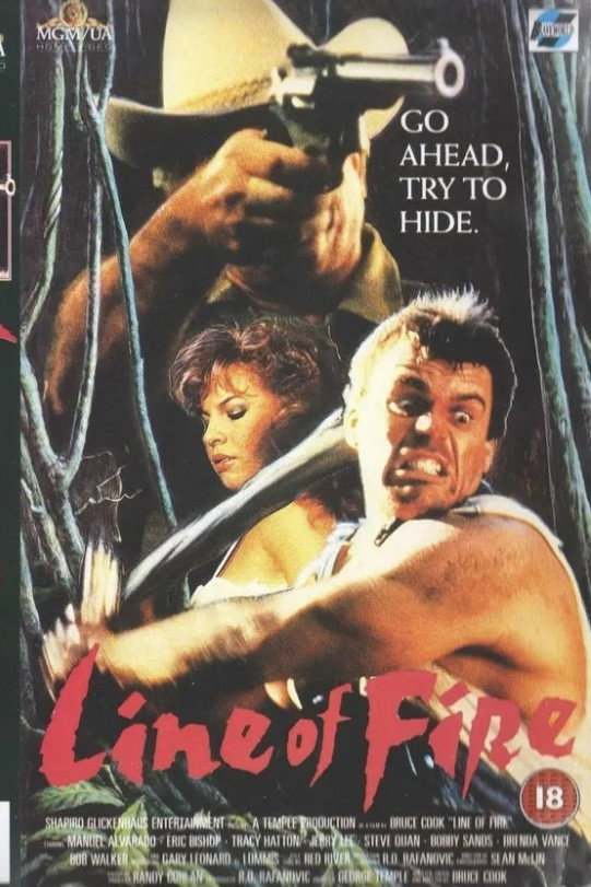 Line of Fire movie poster print