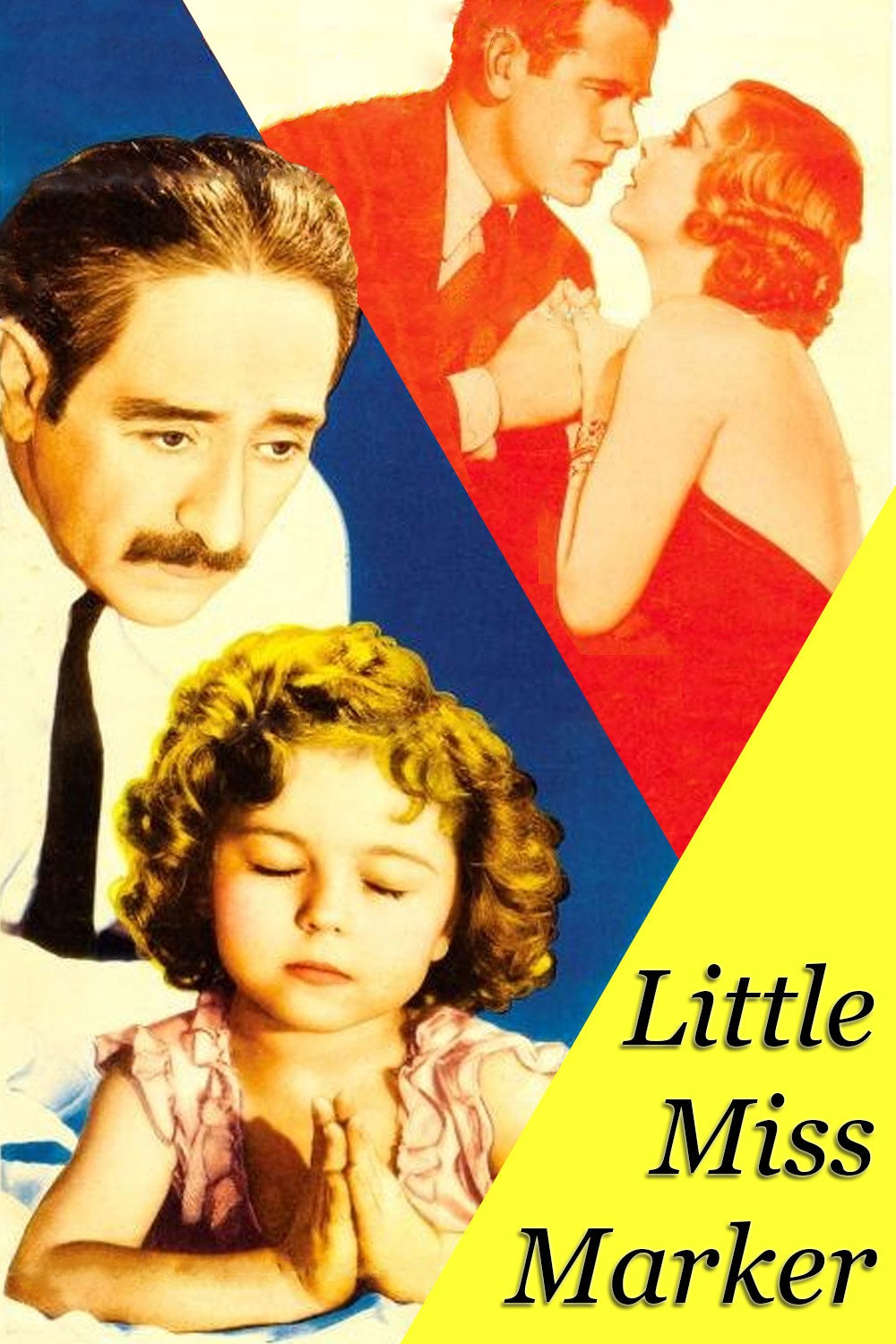Little Miss Marker movie poster print