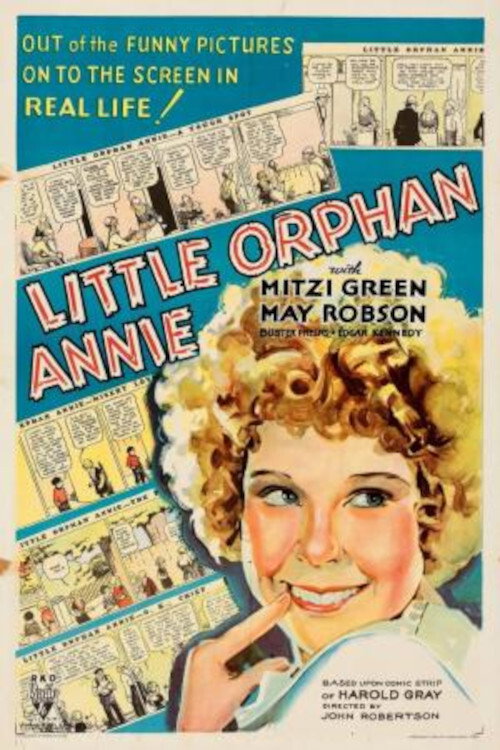 Little Orphan Annie movie poster print