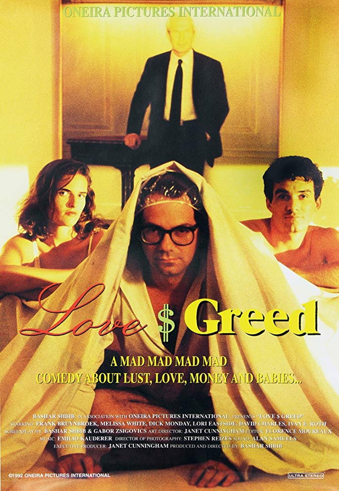 Love $ Greed movie poster print