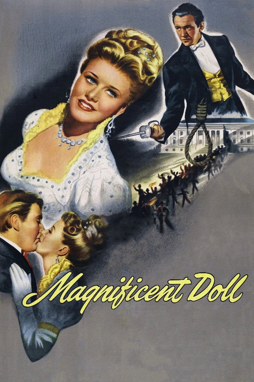 Magnificent Doll movie poster print