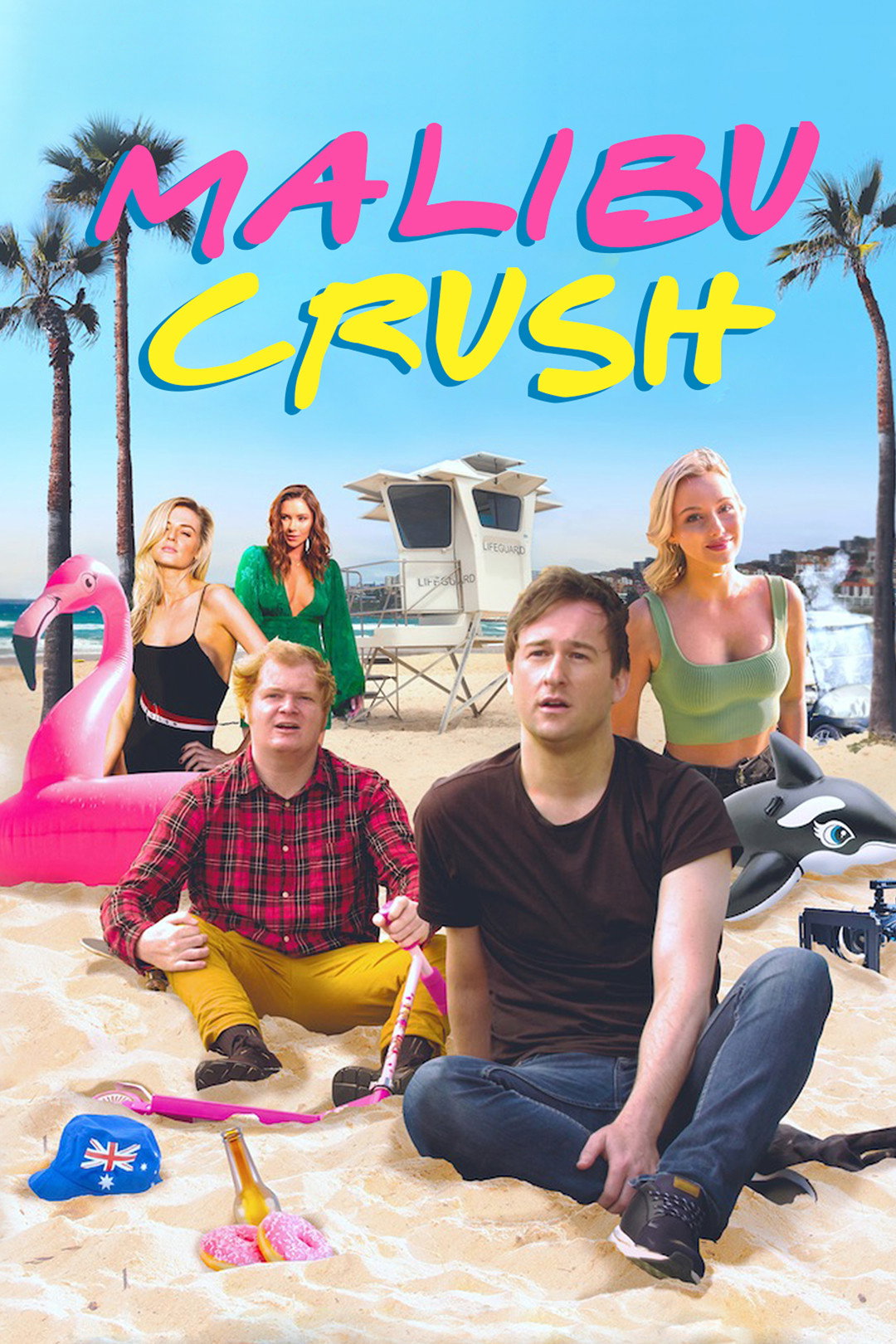 Malibu Crush movie poster print