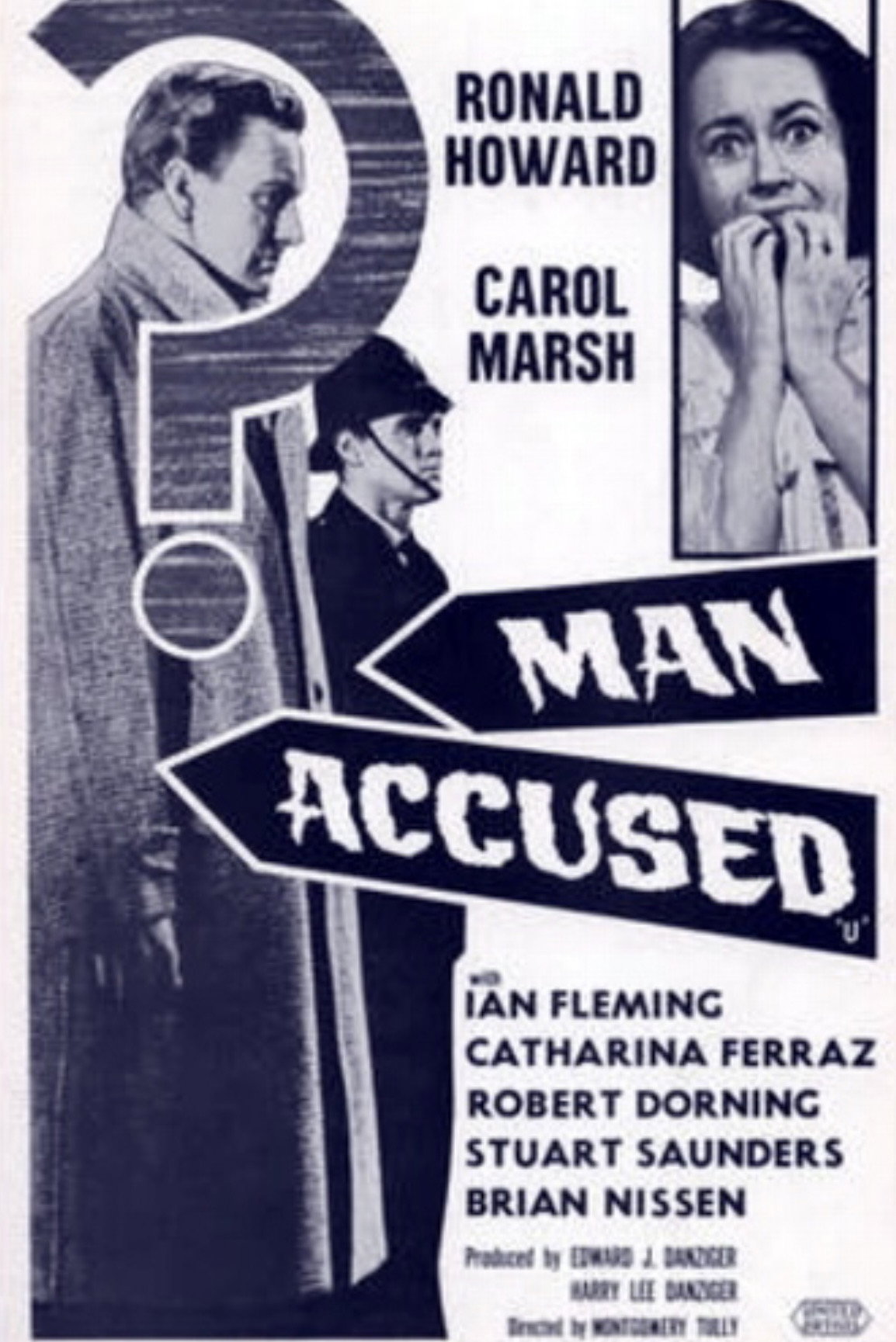 Man Accused movie poster print