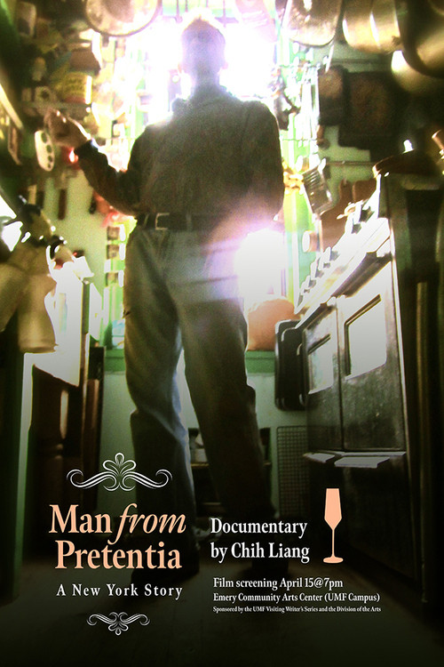 Man from Pretentia movie poster print