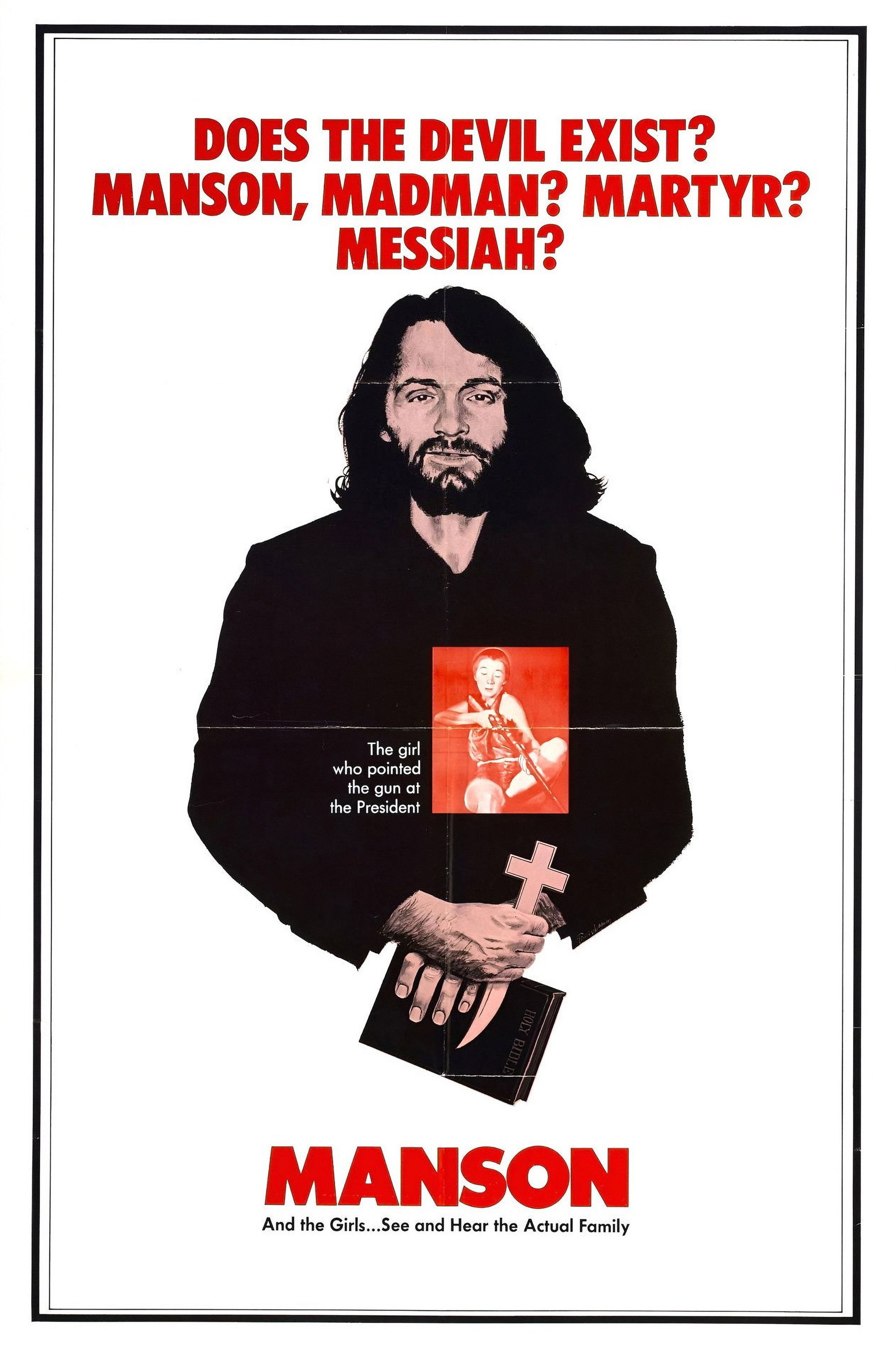 Manson movie poster print