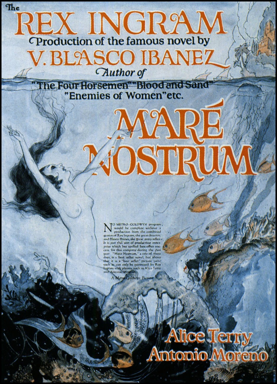 Mare Nostrum movie poster print