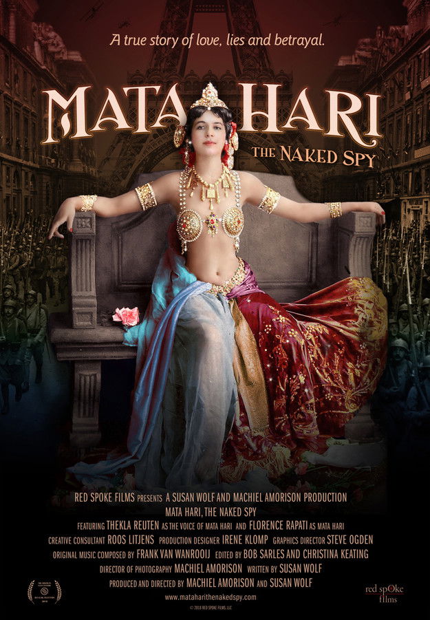 Mata Hari: The Naked Spy movie poster print