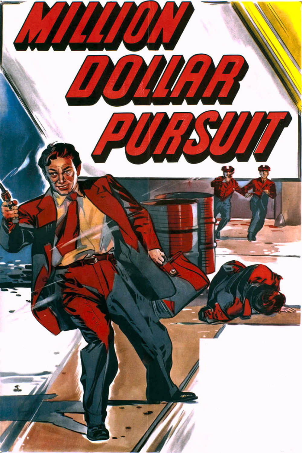 Million Dollar Pursuit movie poster print