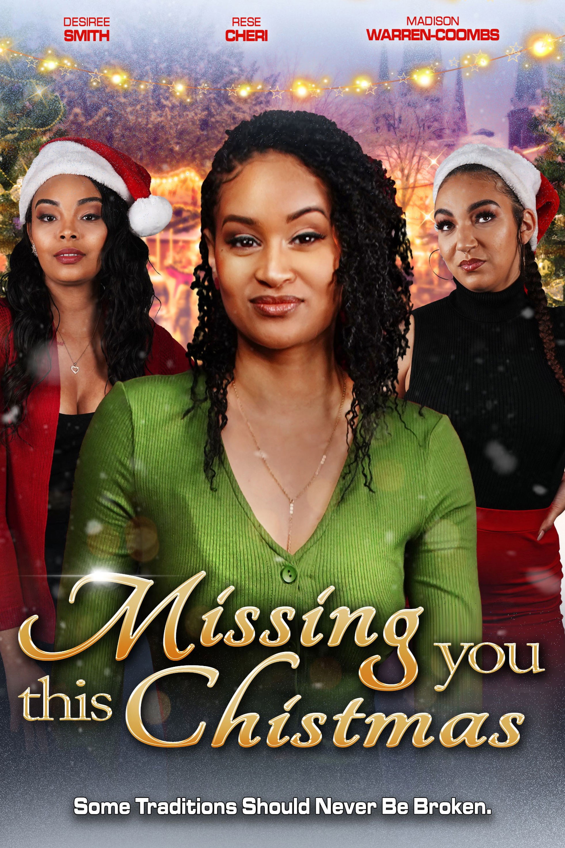 Missing You This Christmas movie poster print