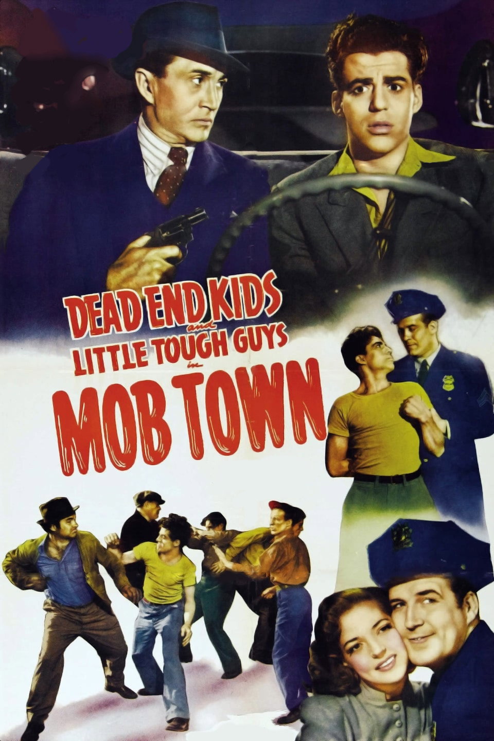 Mob Town movie poster print