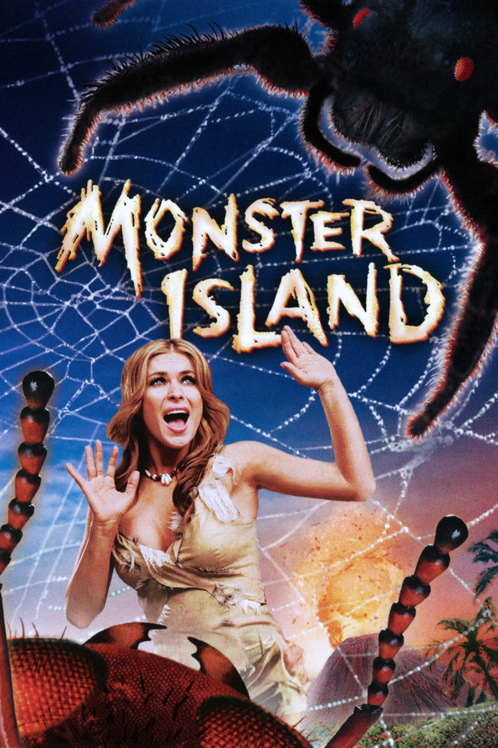 Monster Island movie poster print