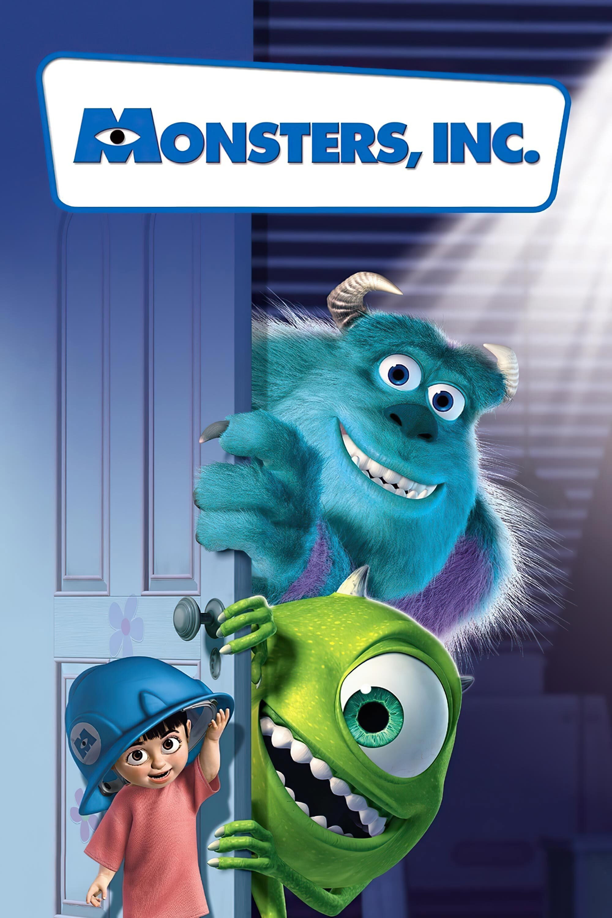 Monsters, Inc. movie poster print