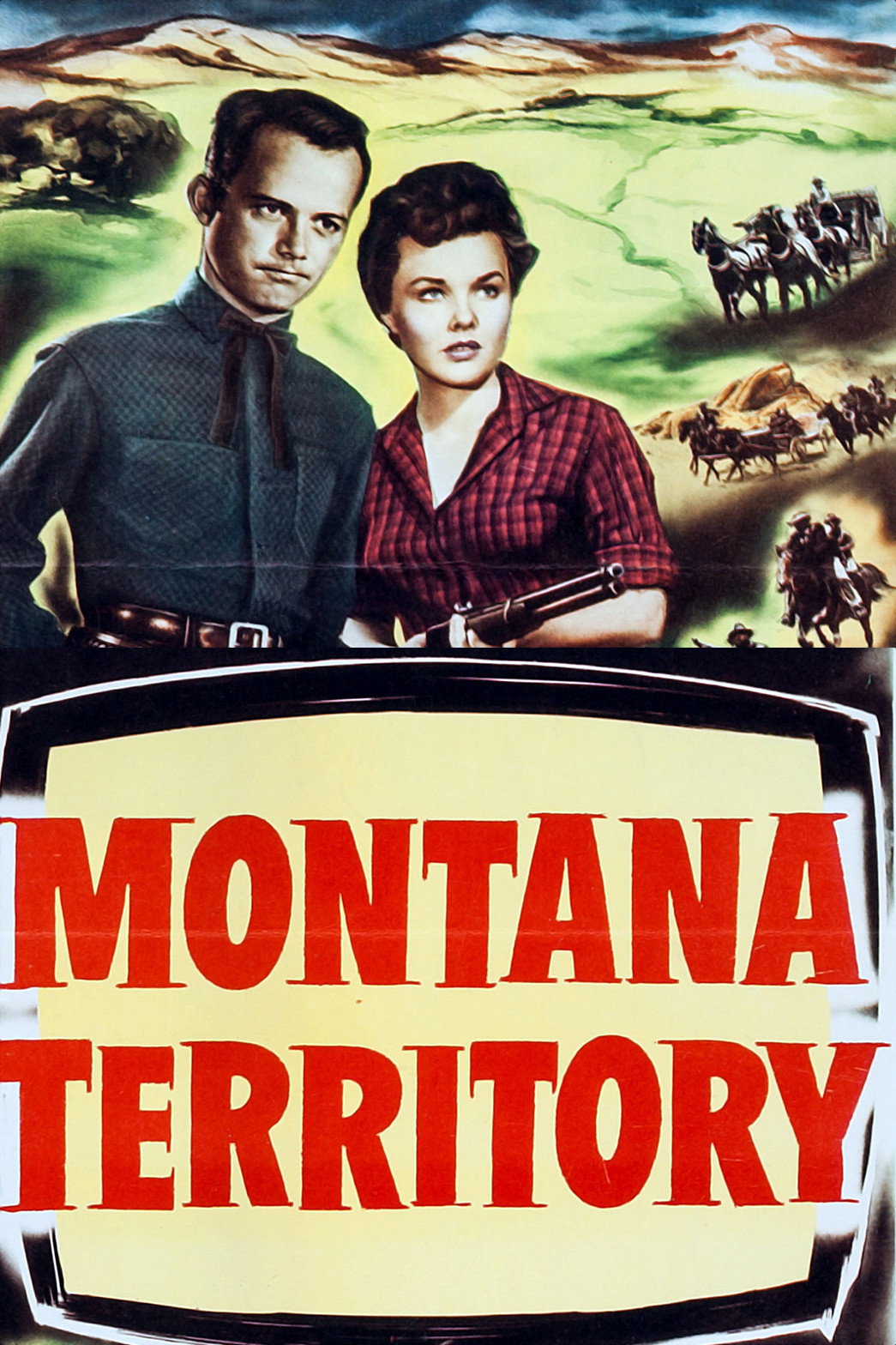 Montana Territory movie poster print