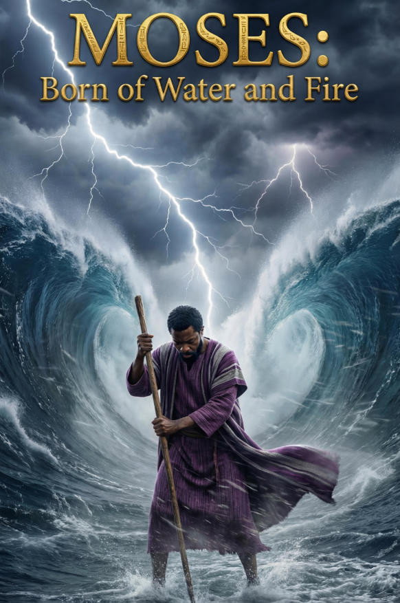 Moses: Born of Water and Fire movie poster print