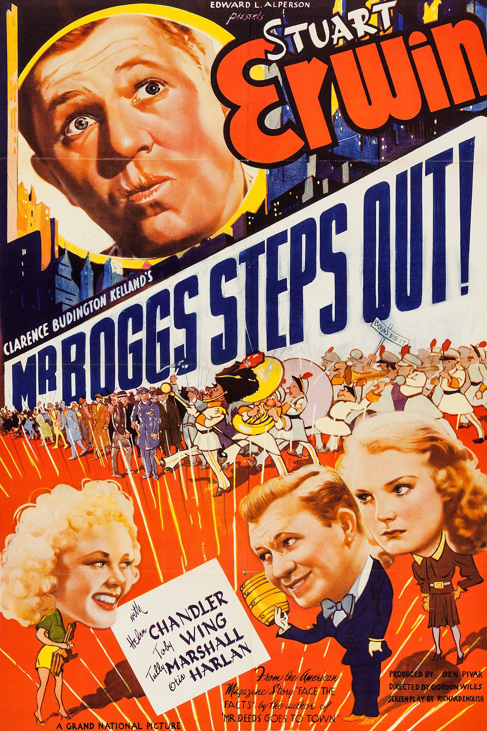 Mr. Boggs Steps Out movie poster print