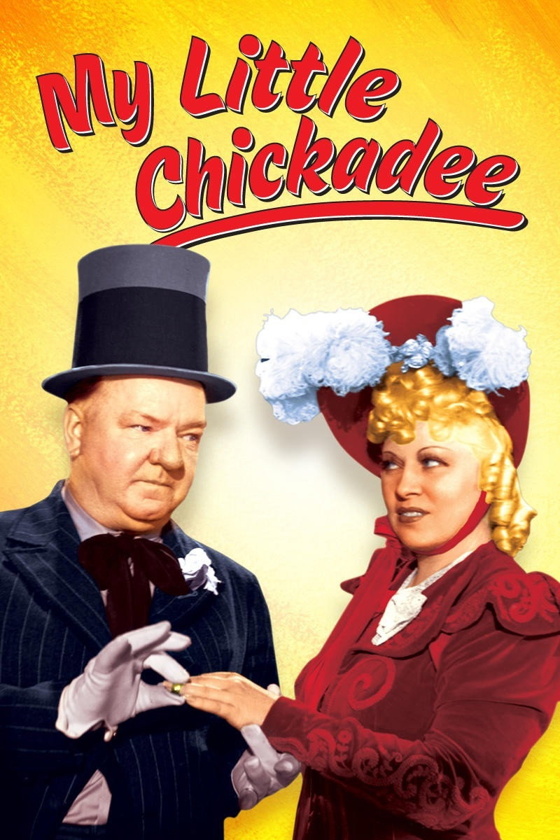 My Little Chickadee movie poster print