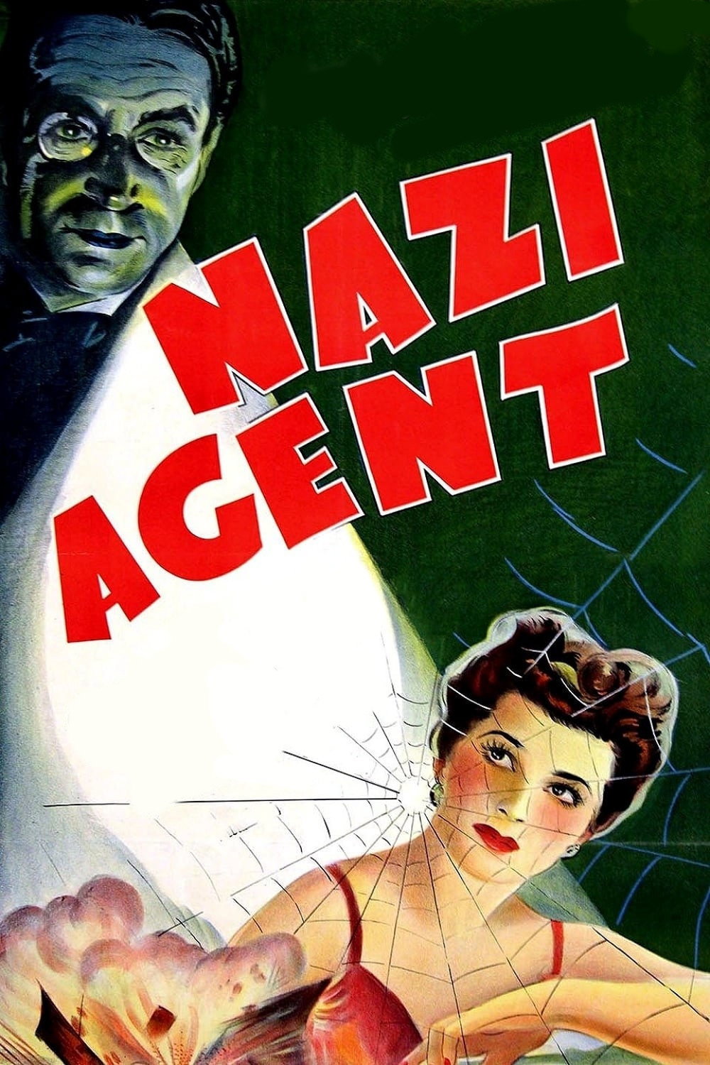 Nazi Agent movie poster print